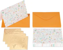 Plants and Critters Boxed Blank Note Cards with Envelopes, 14-Count