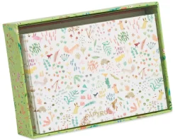 Plants and Critters Boxed Blank Note Cards with Envelopes, 14-Count