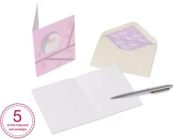 Playful Critters Boxed Blank Note Cards, 20-Count