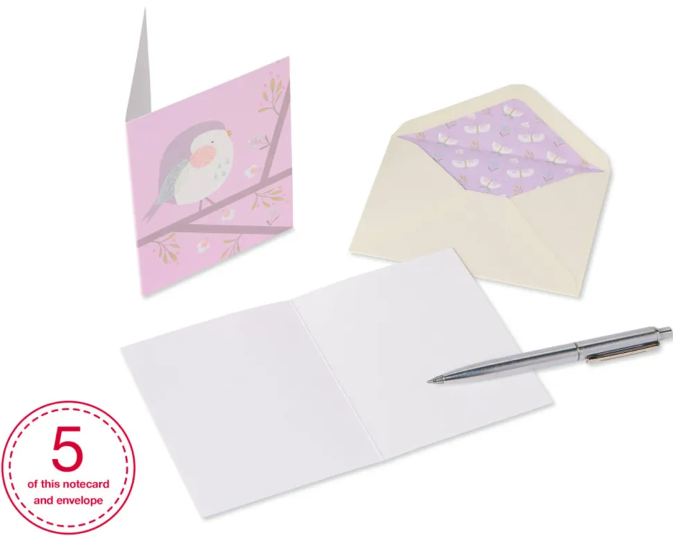 Playful Critters Boxed Blank Note Cards, 20-Count