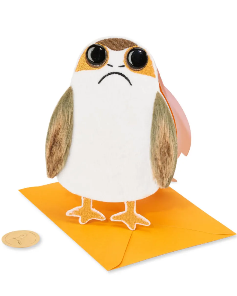 Porg Star Wars Birthday Greeting Card