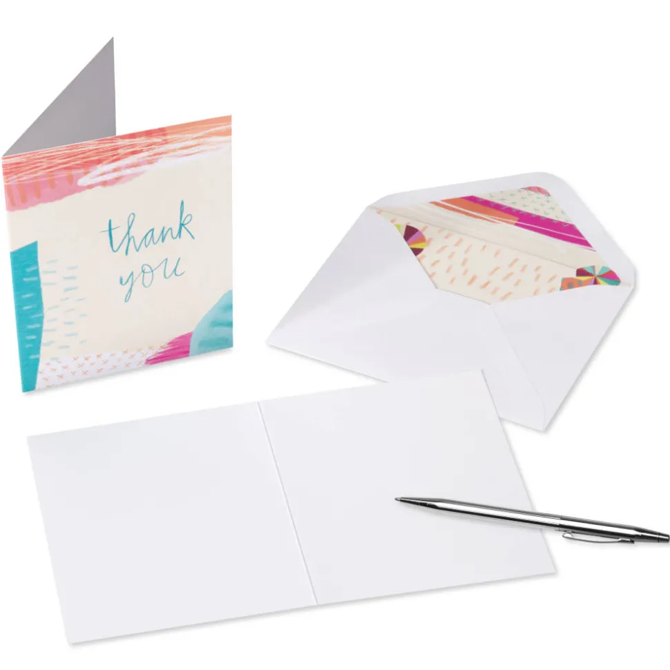 Power Affirmations Blank Encouragement Note Cards with Envelopes, 20-Count