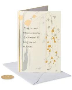 Precious Memories Sympathy Greeting Card