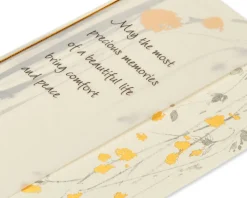 Precious Memories Sympathy Greeting Card