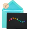 Rainbow Gems Boxed Blank Note Cards with Envelopes, 6-Count