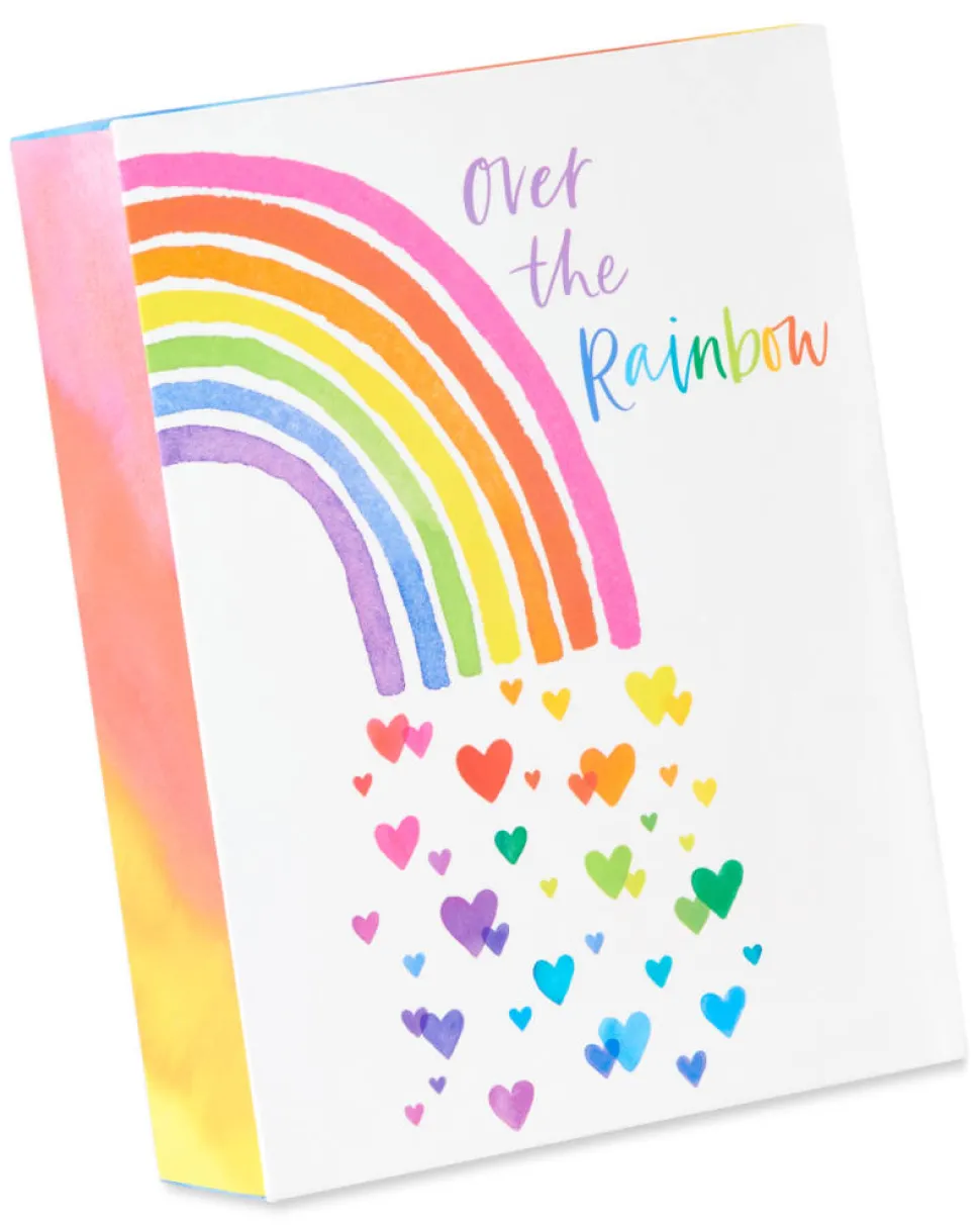Rainbows and Hearts Boxed Blank Note Cards with Envelopes, 20-Count