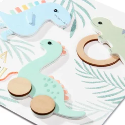 RAWRSOME Dinosaur Baby Shower Card