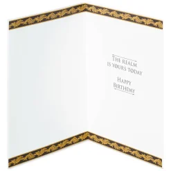 Realm Is Yours Game of Thrones Birthday Greeting Card