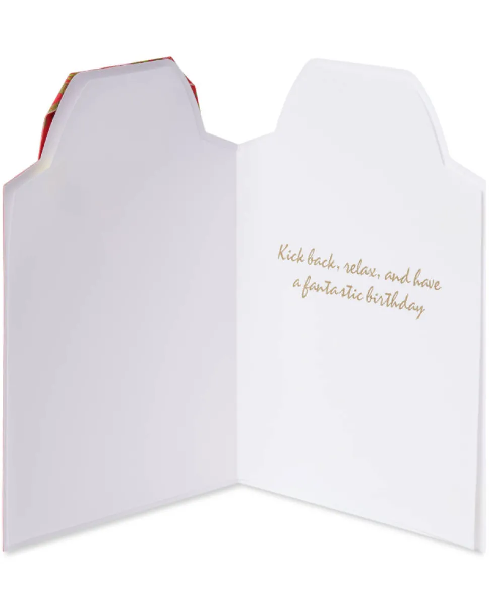 Red Hawaiian Shirt Birthday Greeting Card
