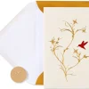 Red Hummingbird Blank Greeting Card