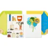 Remedies and Balloons Get Well Soon Greeting Card Bundle, 2-Count