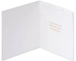 Ring in the New Happy New Years Greeting Card