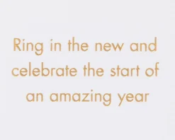 Ring in the New Happy New Years Greeting Card