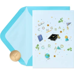 Rock It Graduation Greeting Card