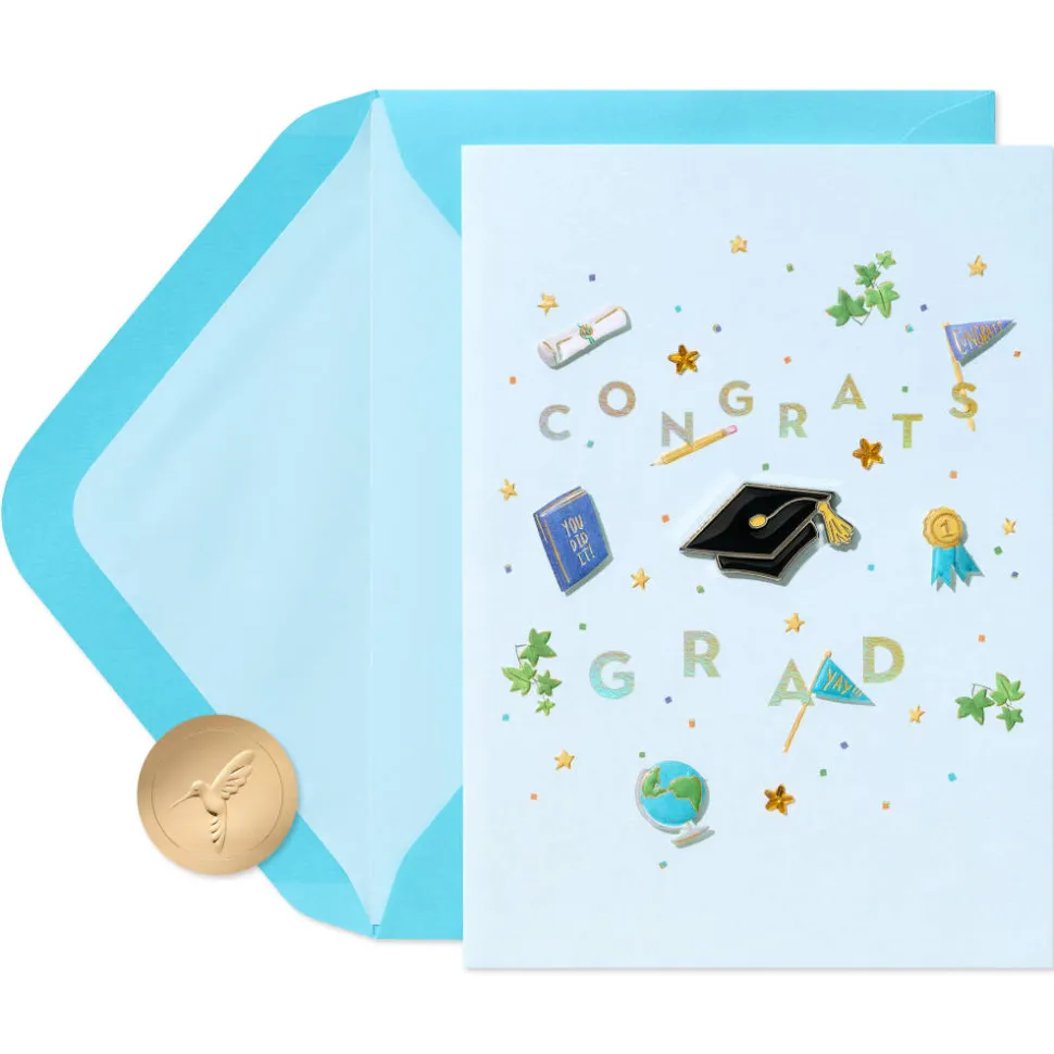 Rock It Graduation Greeting Card