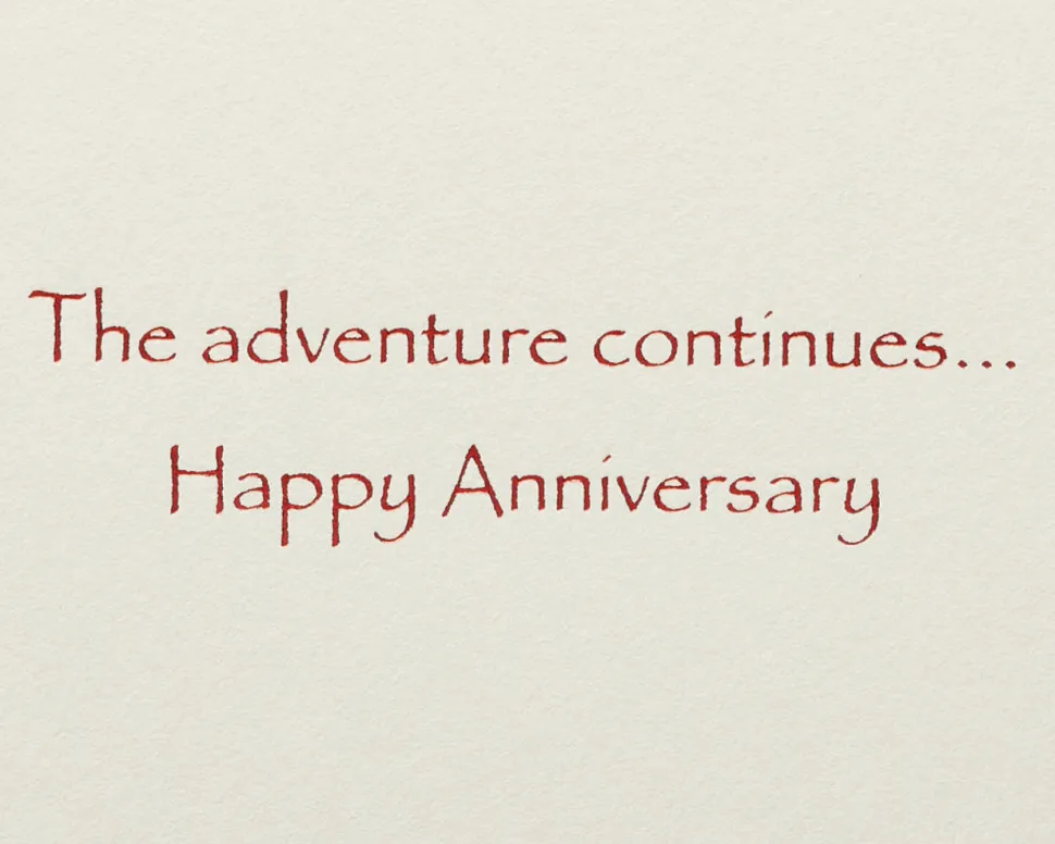 Sailboat Anniversary Greeting Card