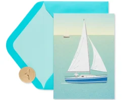 Sailboat Birthday Greeting Card