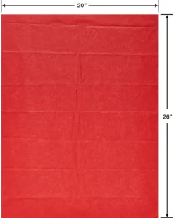Scarlet Tissue Paper, 8 Sheets