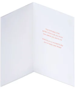 Scattered Flowers Birthday Greeting Card