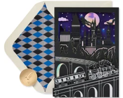 Scene Harry Potter Birthday Greeting Card
