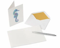 Sea Creatures Boxed Cards and Envelopes, 20-Count