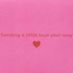 Sending A Little Love Valentine’s Day Greeting Card