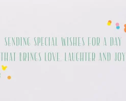 Sending Special Wishes Disney Birthday Greeting Card