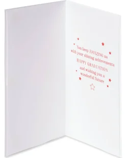 Shining Achievements Graduation Greeting Card