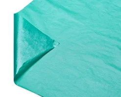 Shiny Blue Tissue Paper, 28-Sheets