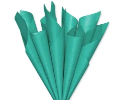 Shiny Blue Tissue Paper, 28-Sheets