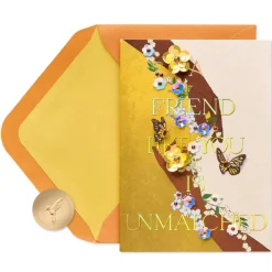 Showing Up and Showing Out Friendship Greeting Card