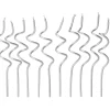Silver Swirl Birthday Candles, 12- Count