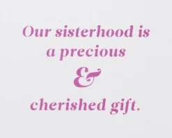 Sisterhood Friendship Greeting Card – Illustrated by Cathy Williams