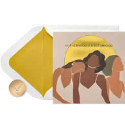 Sisterhood is Built on Strength Mother’s Day Greeting Card