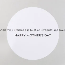 Sisterhood is Built on Strength Mother’s Day Greeting Card