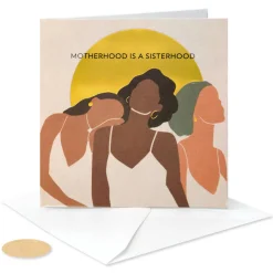 Sisterhood is Built on Strength Mother’s Day Greeting Card