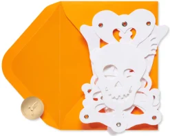 Skeleton Halloween Greeting Card