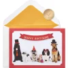 Smile You’re Awesome Dog Birthday Greeting Card