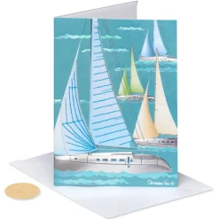Smooth Sailing Birthday Greeting Card