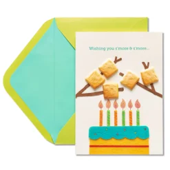 S’more and S’more Birthday Greeting Card