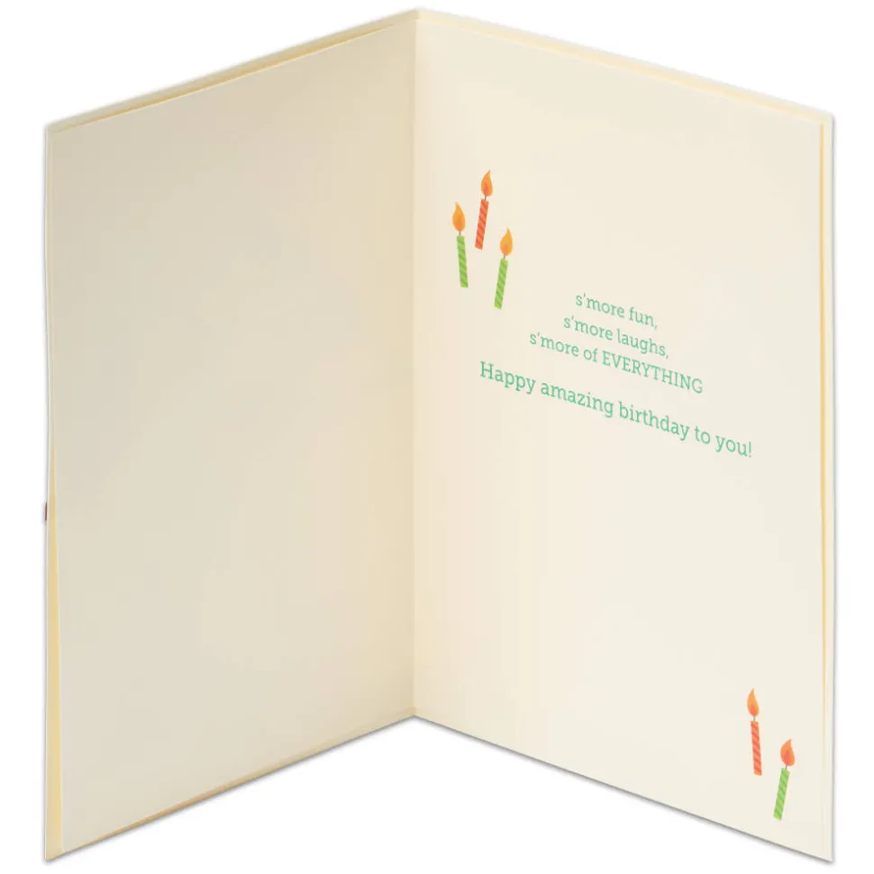 S’more and S’more Birthday Greeting Card