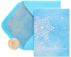 Snowflake Holiday Greeting Card