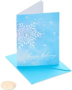 Snowflake Holiday Greeting Card