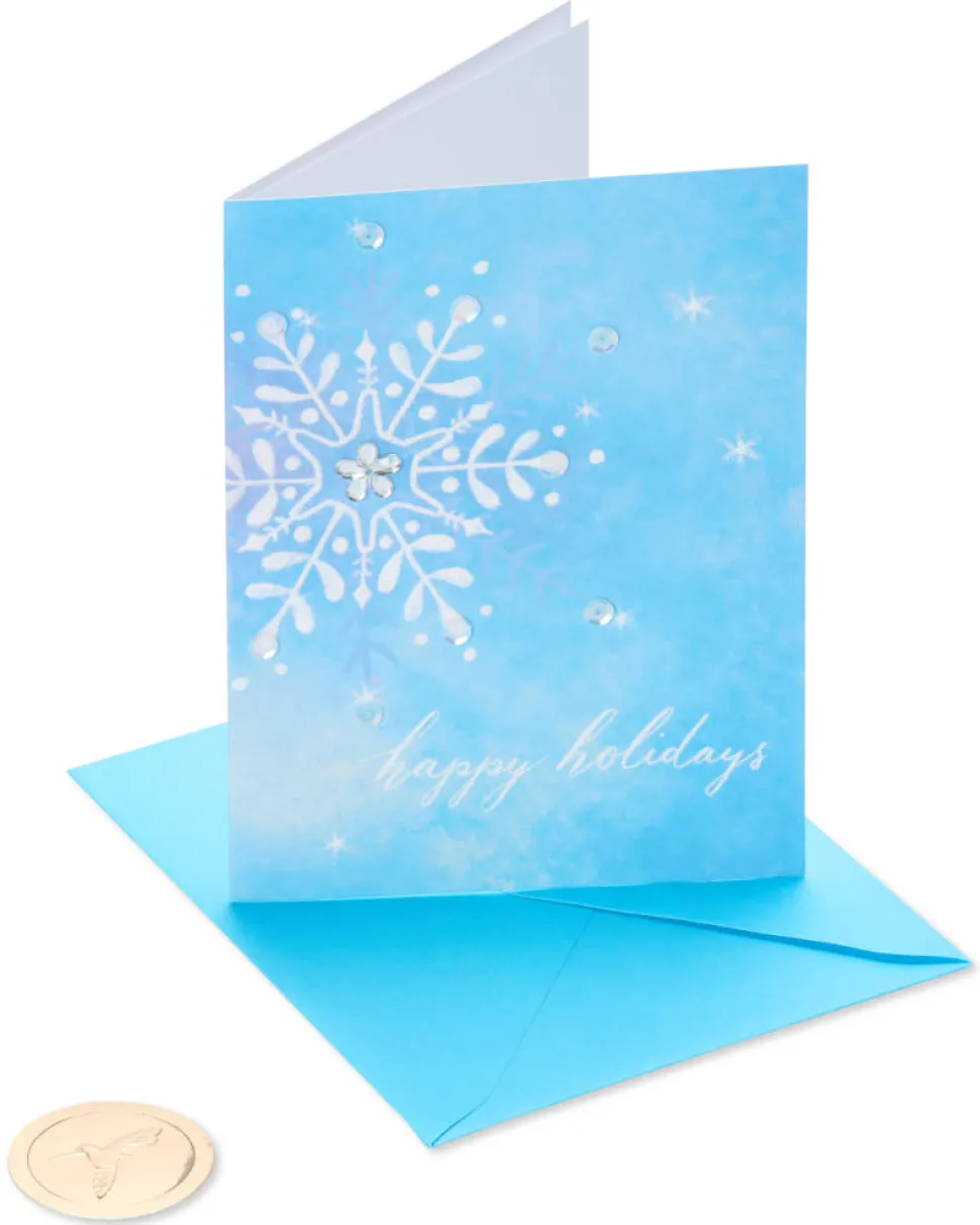 Snowflake Holiday Greeting Card