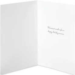 Snowy Owl Holiday Boxed Cards, 14-Count