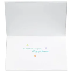 So Excited For You Baby Shower Greeting Card