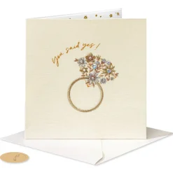 So Excited for You! Engagement Greeting Card