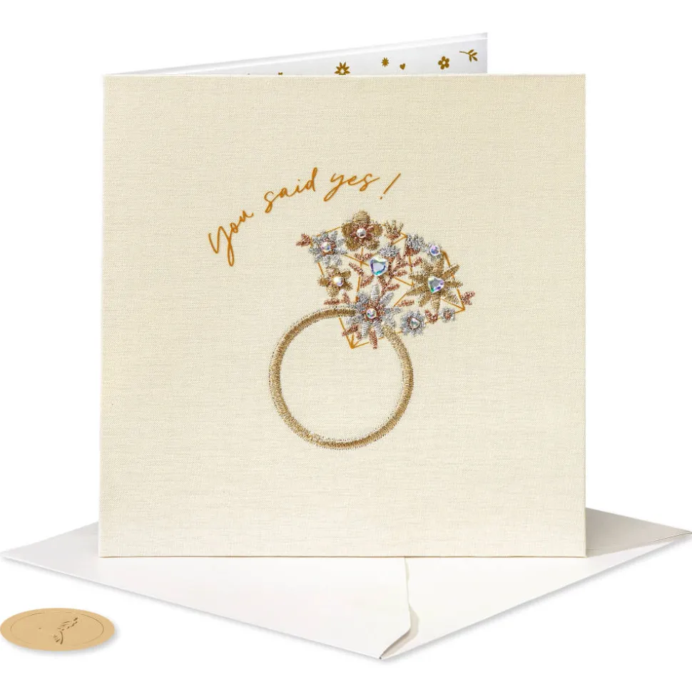So Excited for You! Engagement Greeting Card