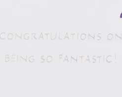 So Fantastic Congratulations Greeting Card