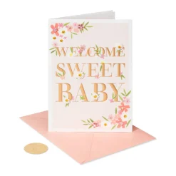 So Happy You’re Here Baby Shower Greeting Card